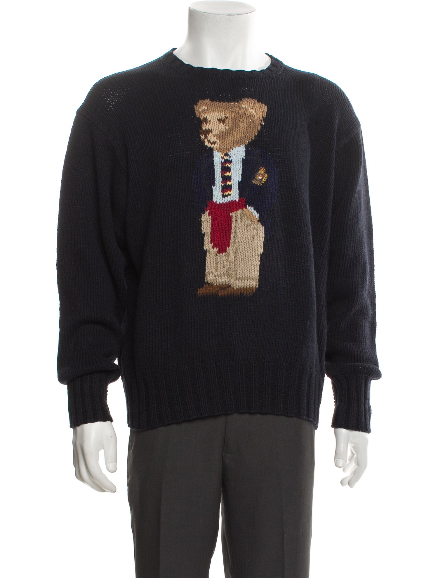 Polo Ralph Lauren Linen Graphic Print Pullover