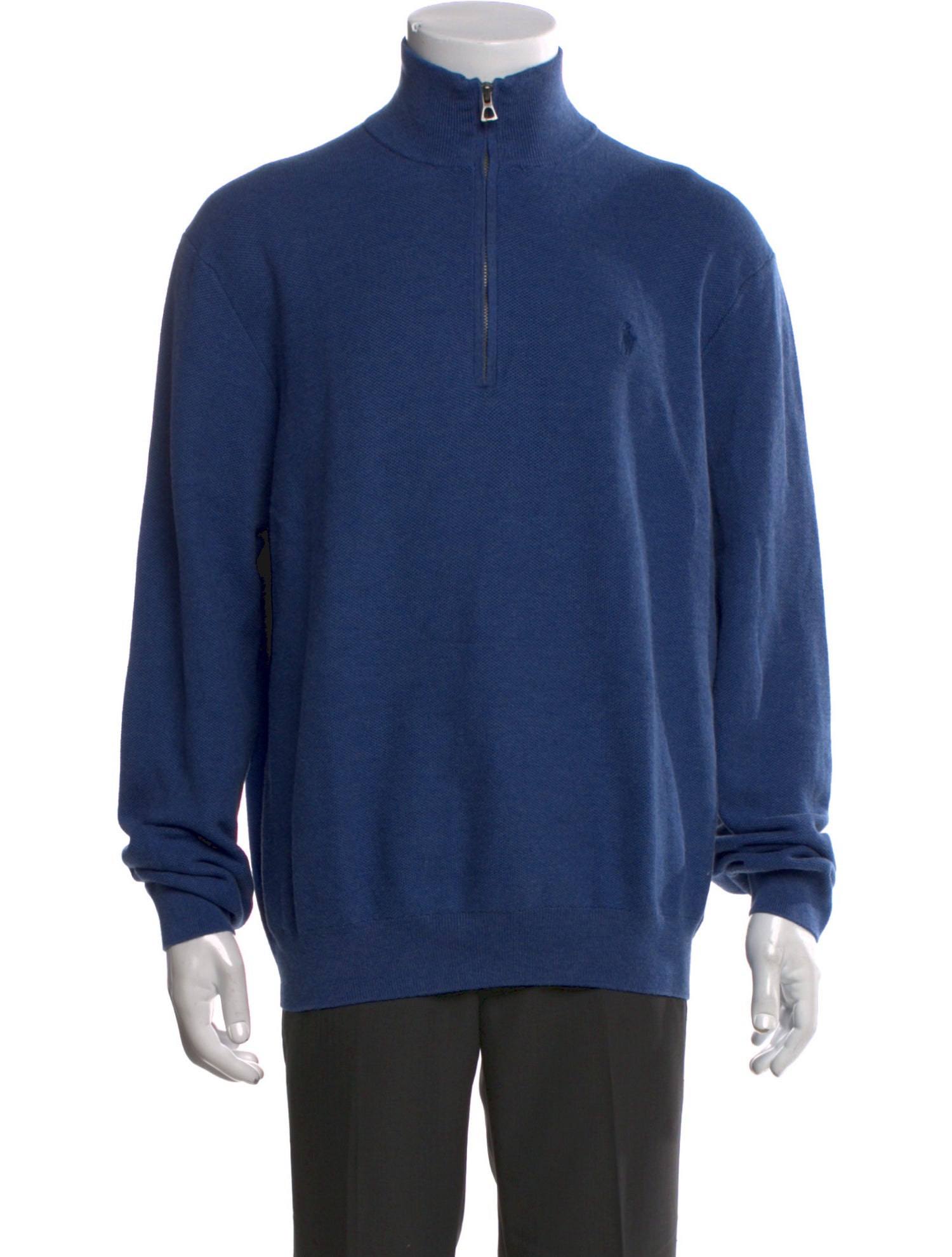 Polo Ralph Lauren Mock Neck Long Sleeve Polo Sweater
