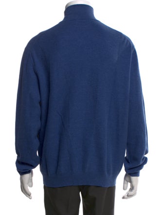 Polo Ralph Lauren Mock Neck Long Sleeve Polo Sweater