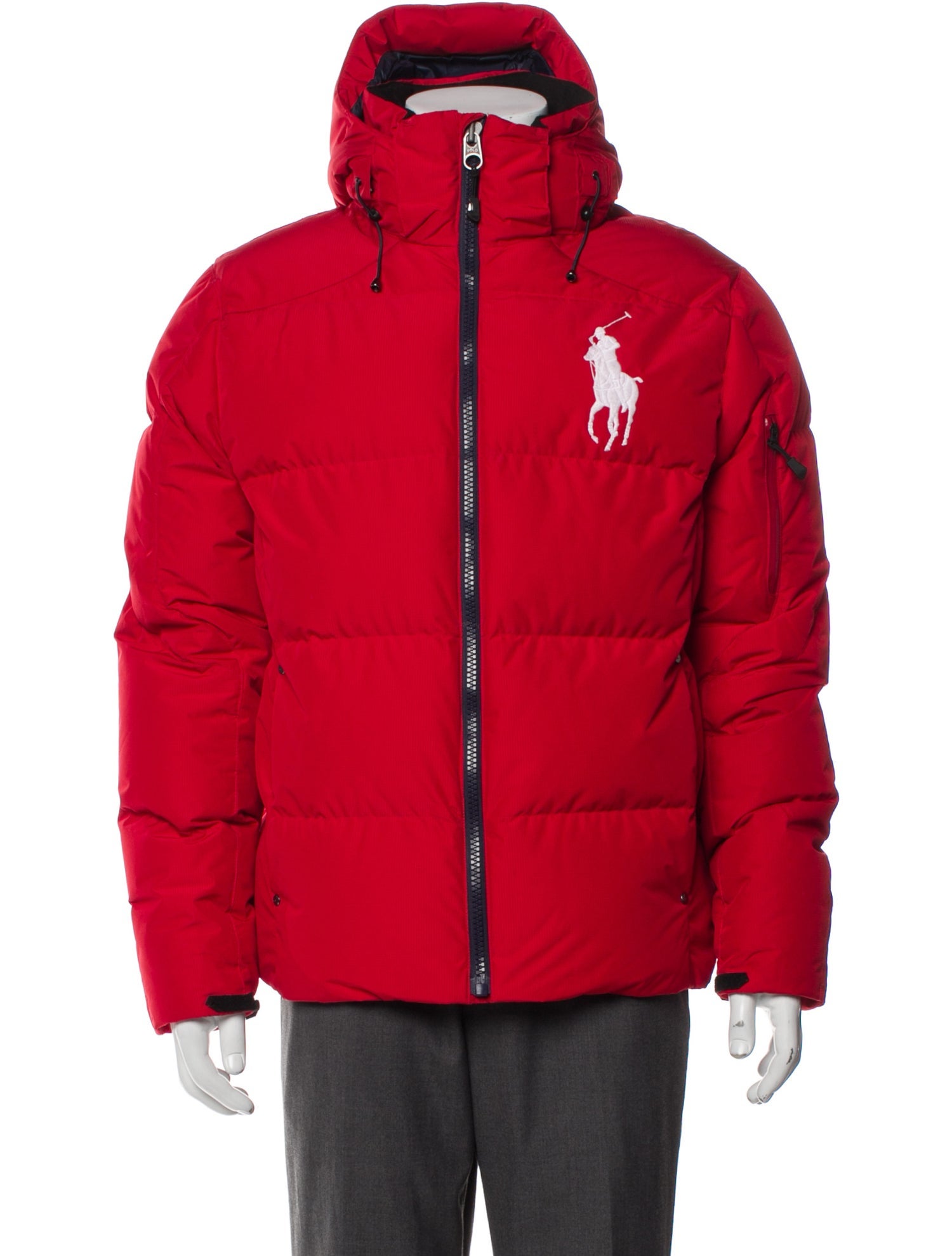 Polo Ralph Lauren Graphic Print Puffer Coat