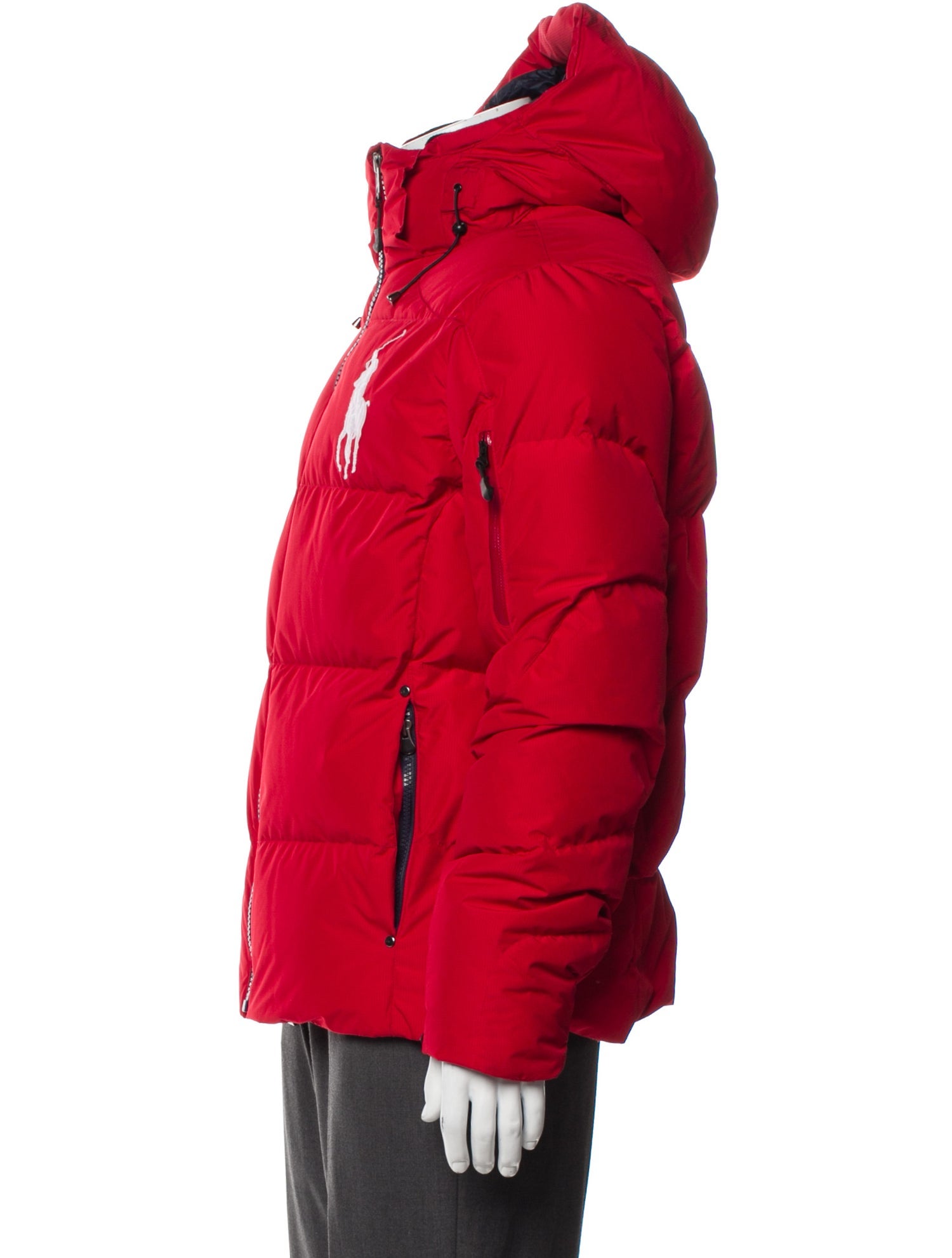 Polo Ralph Lauren Graphic Print Puffer Coat