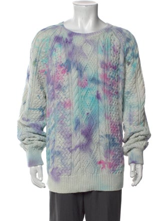 Polo Ralph Lauren Tie-Dye Print Crew Neck Pullover