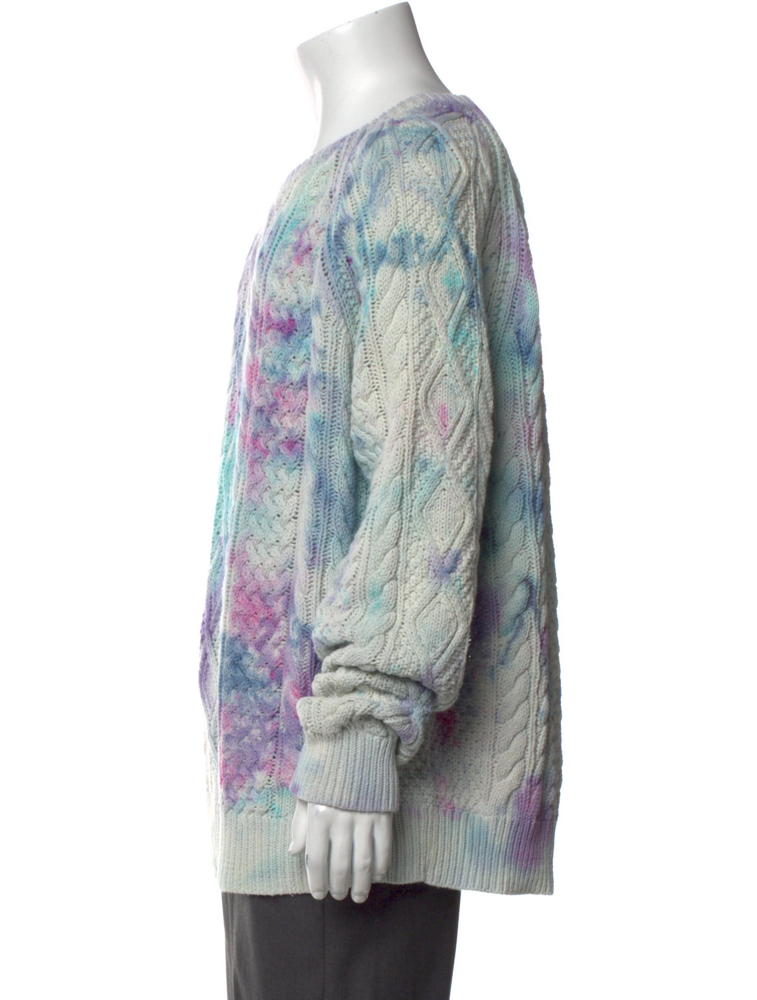 Polo Ralph Lauren Tie-Dye Print Crew Neck Pullover