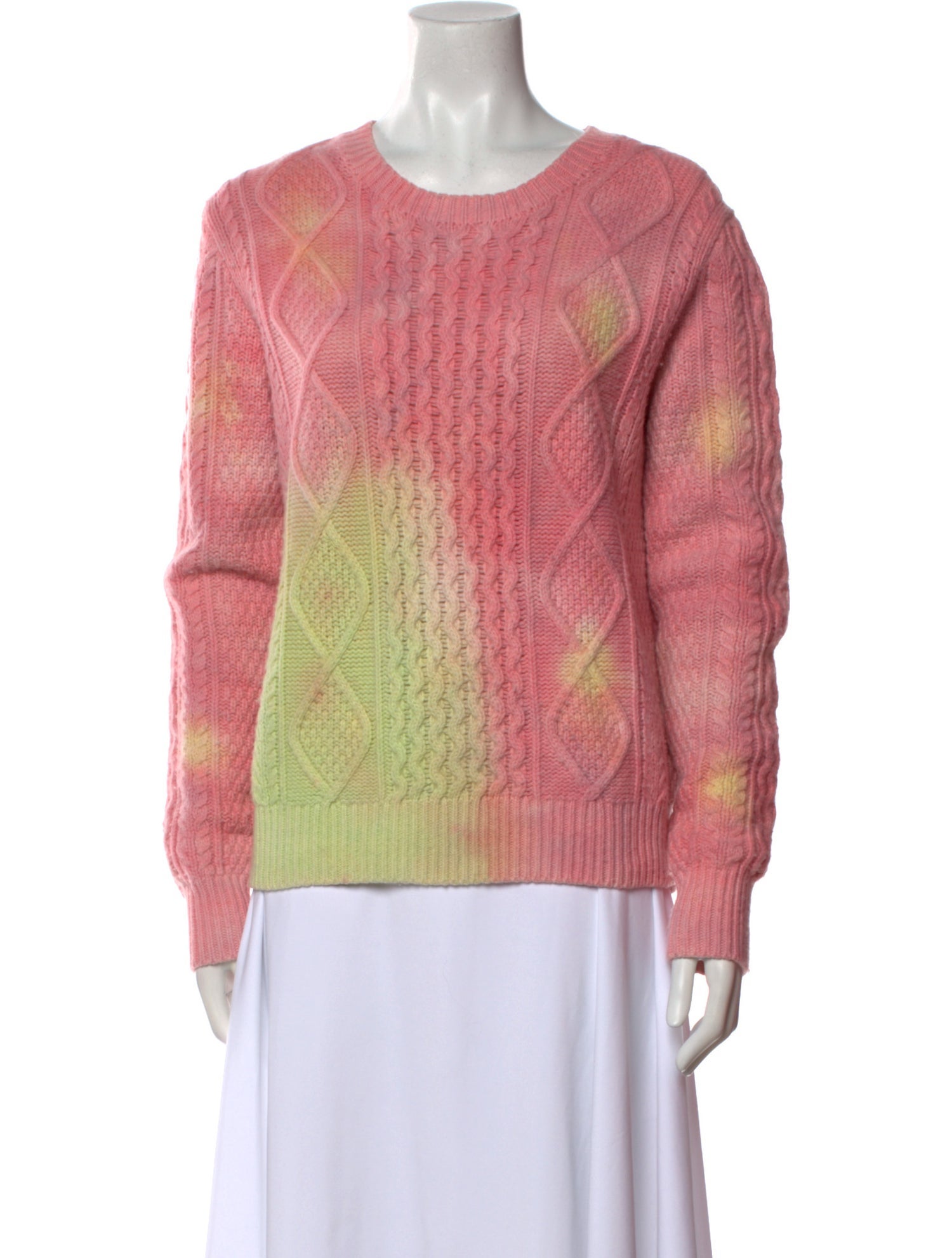 Polo Ralph Lauren Tie-Dye Print Scoop Neck Sweater