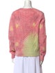 Polo Ralph Lauren Tie-Dye Print Scoop Neck Sweater