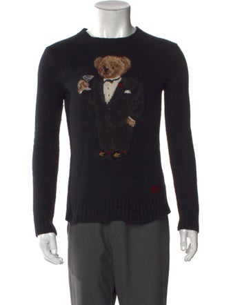 Polo Ralph Lauren Wool Graphic Print Pullover