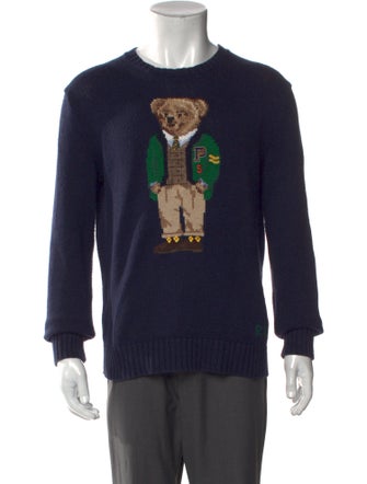 Polo Ralph Lauren Graphic Print Crew Neck Pullover