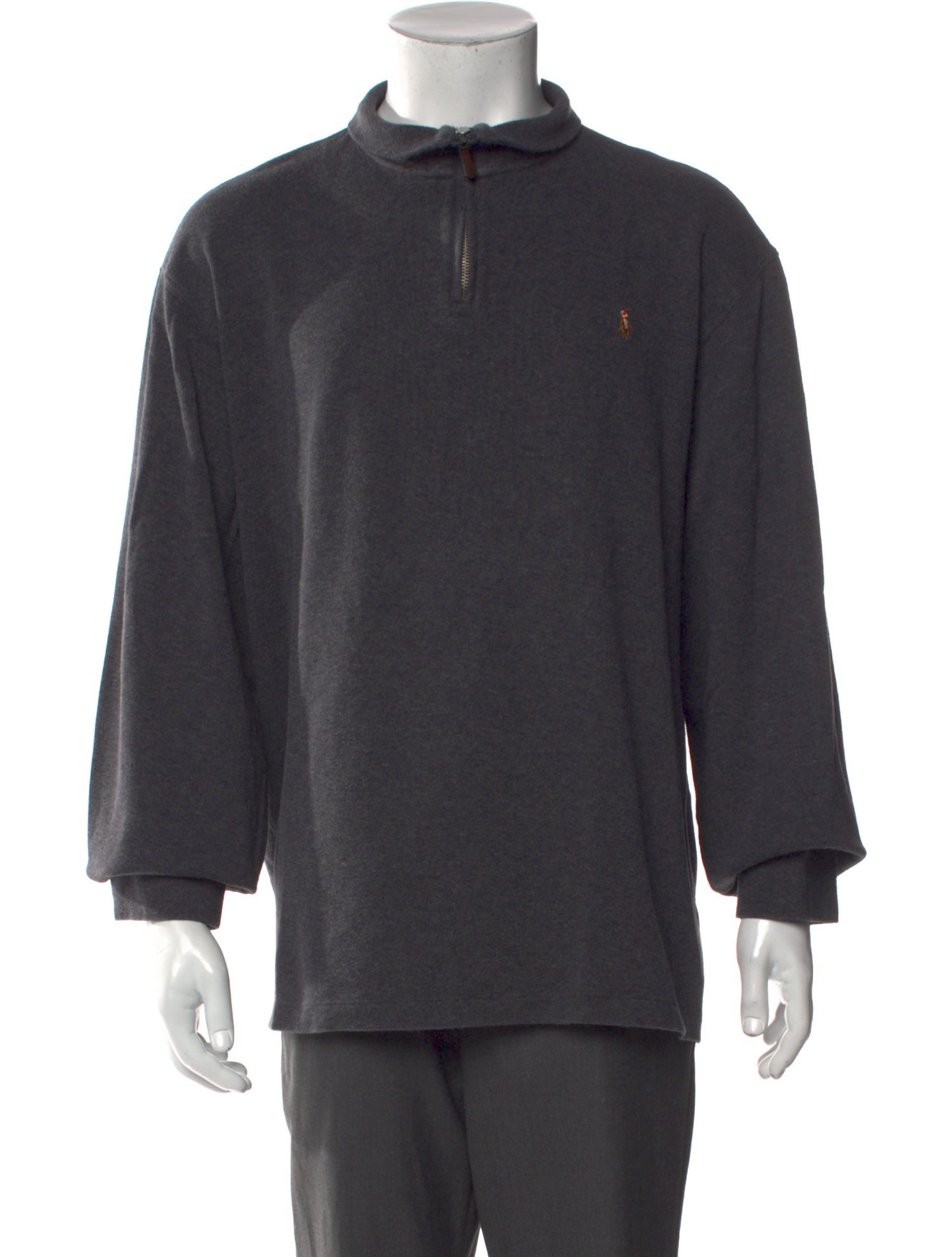 Polo Ralph Lauren Mock Neck Long Sleeve Polo Sweater