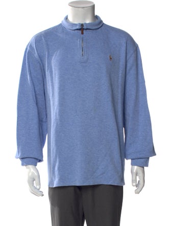 Polo Ralph Lauren Mock Neck Long Sleeve Polo Sweater