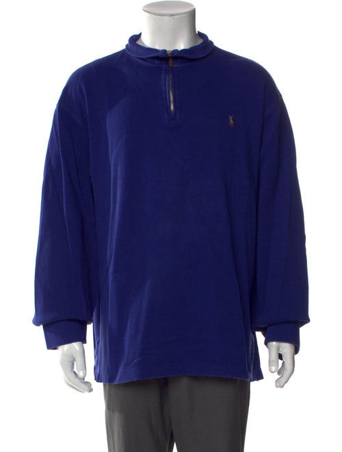 Polo Ralph Lauren Mock Neck Long Sleeve Polo Sweater