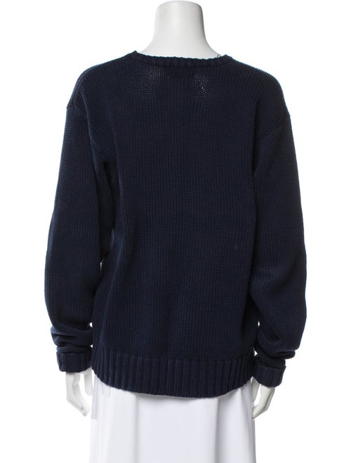 Polo Ralph Lauren Graphic Print Bateau Neckline Sweater