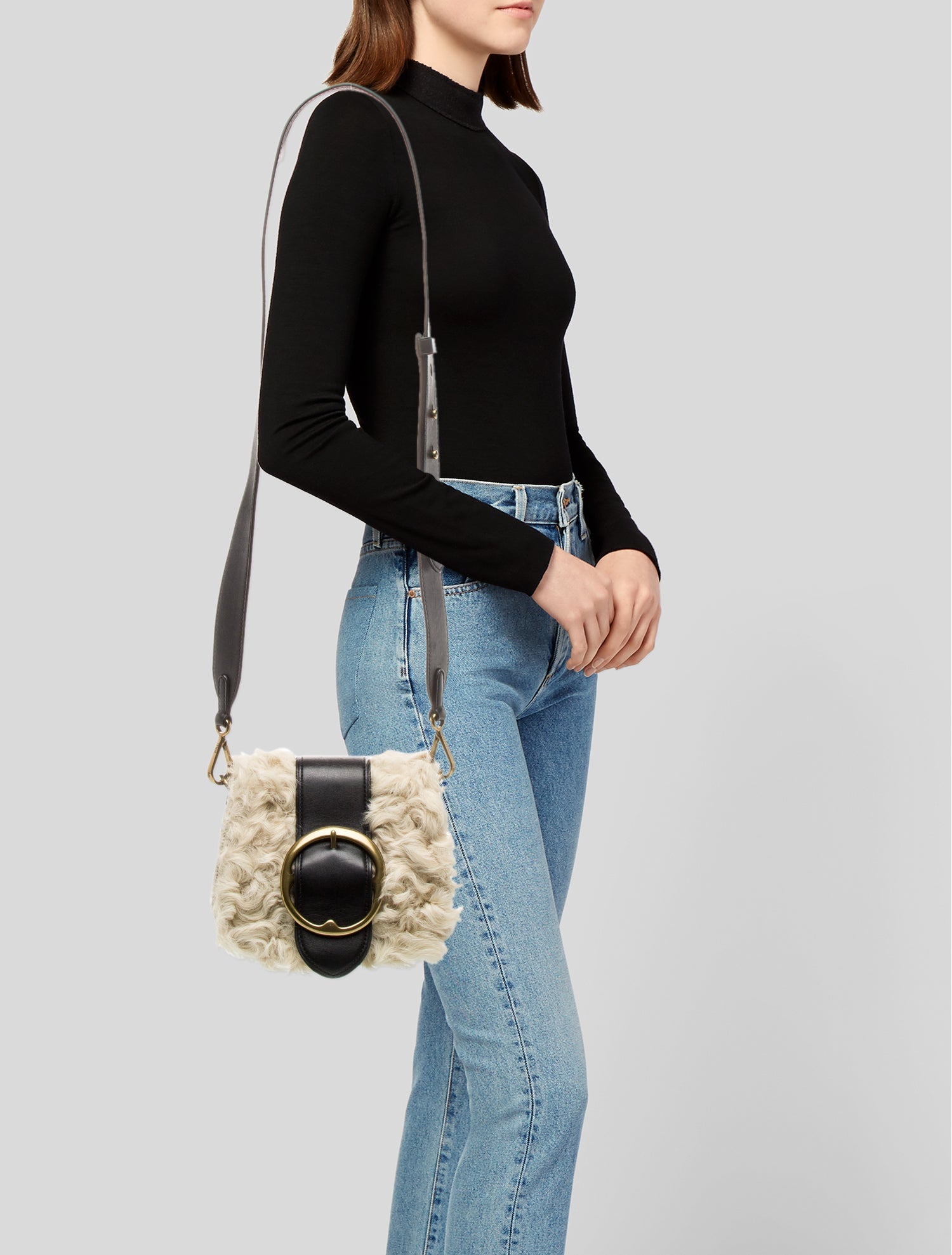 Polo Ralph Lauren Leather Minaudière