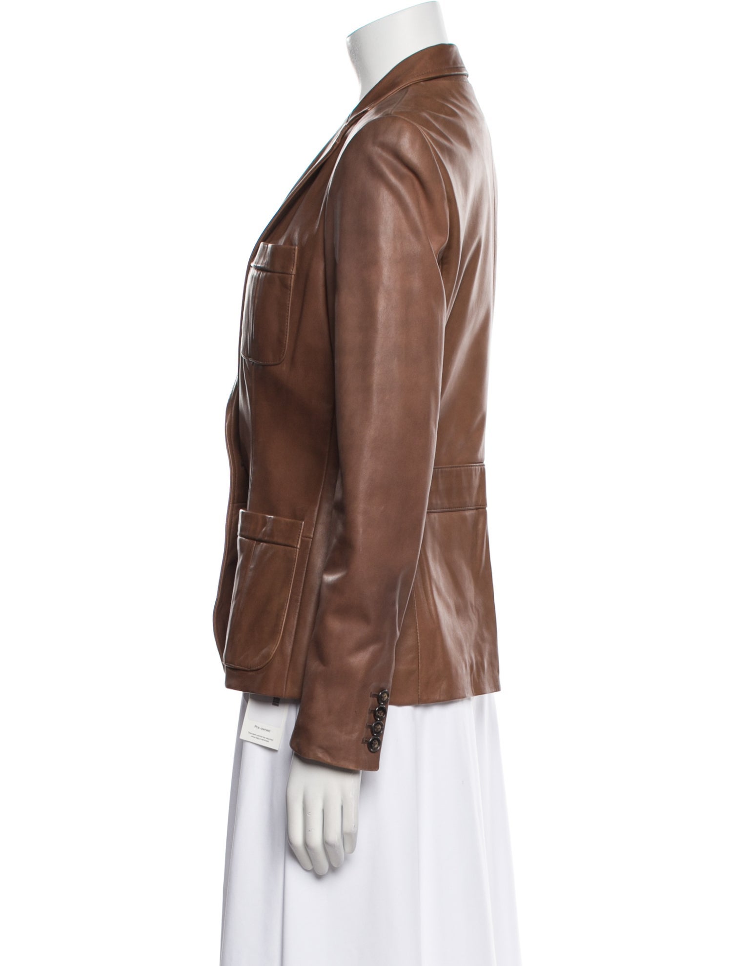 Polo Ralph Lauren Leather Blazer