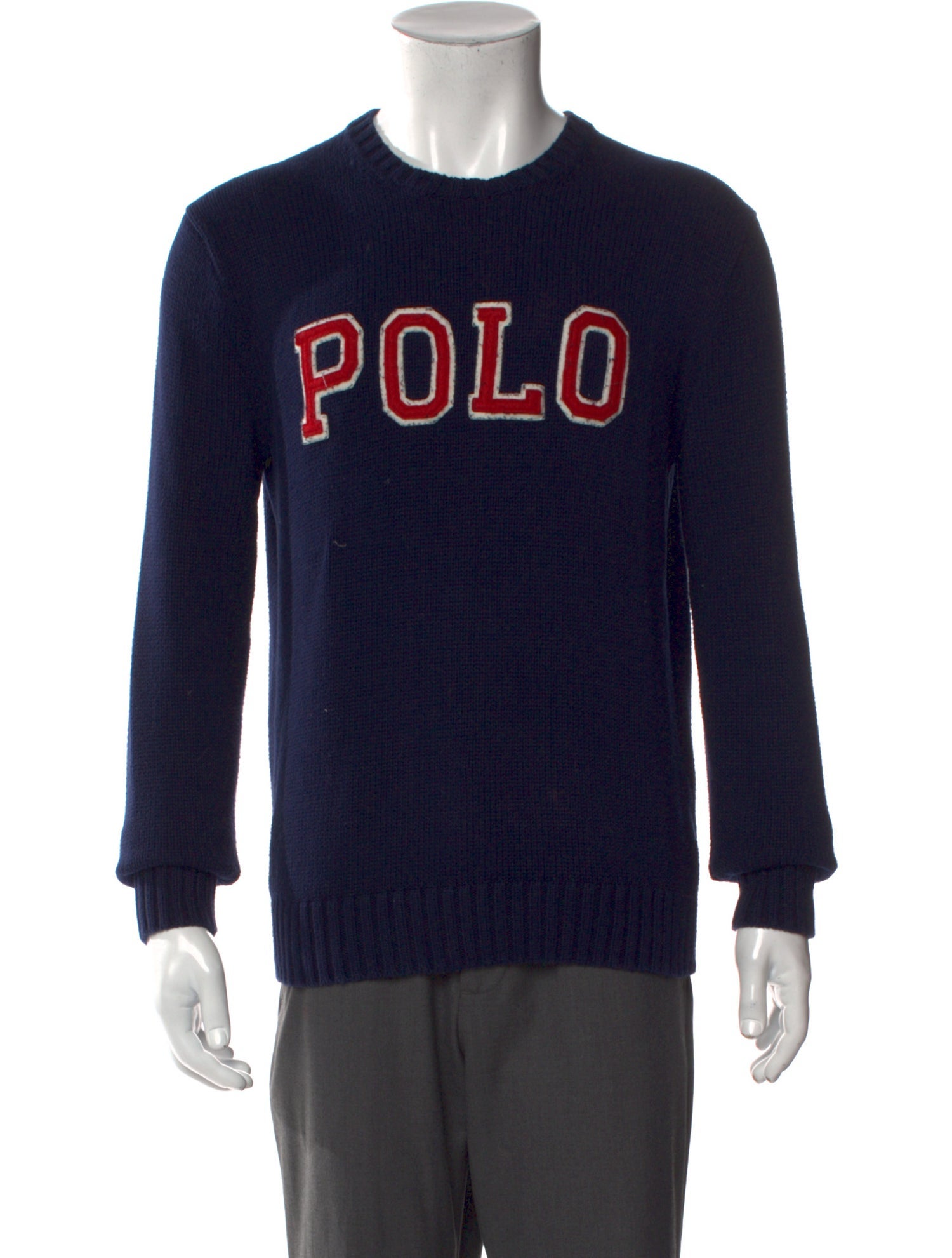 Polo Ralph Lauren Graphic Print Crew Neck Pullover