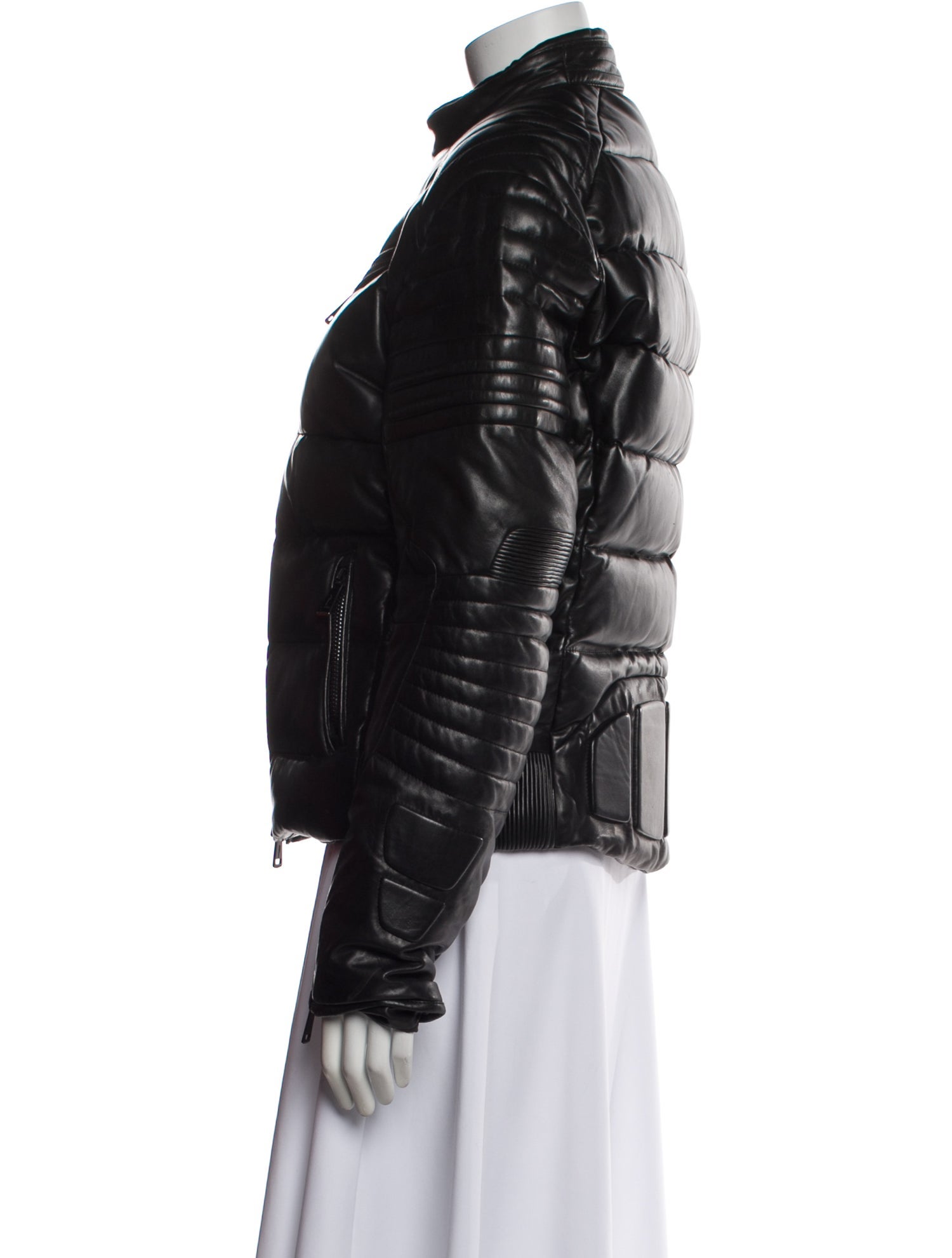 Polo Ralph Lauren Leather Down Jacket