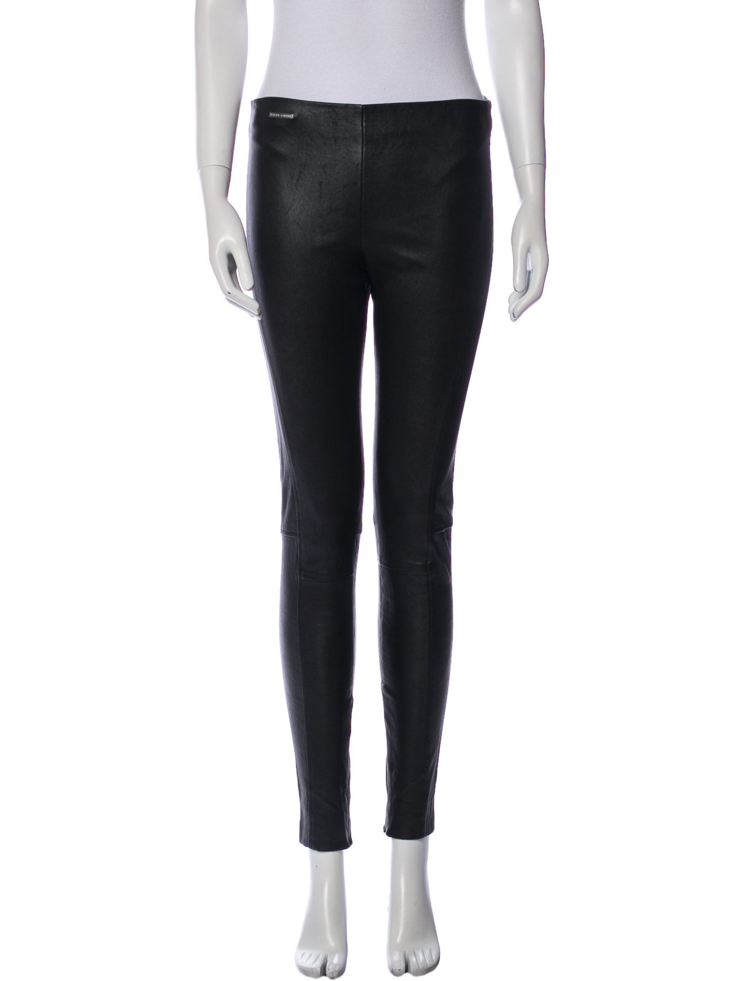 Polo Ralph Lauren Leather Skinny Leg Pants