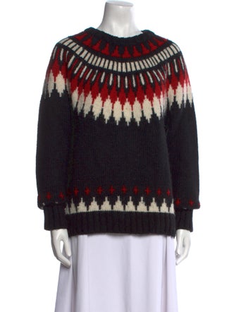 Polo Ralph Lauren Printed Crew Neck Sweater