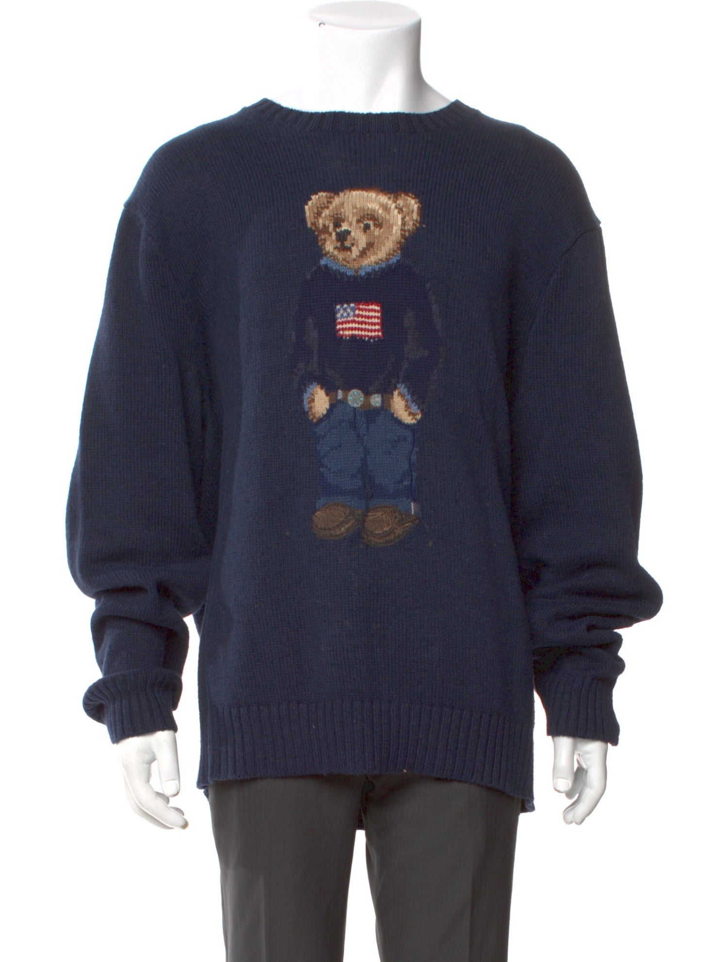 Polo Ralph Lauren Graphic Print Crew Neck Pullover