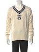 Polo Ralph Lauren Graphic Print V-Neck Pullover