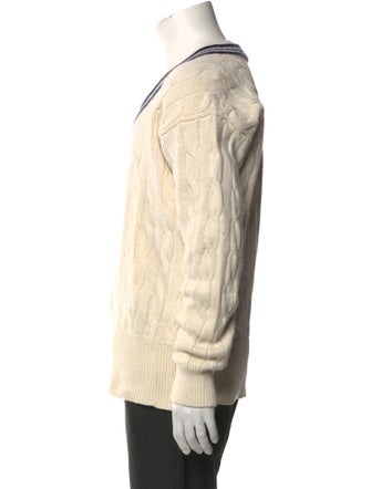 Polo Ralph Lauren Graphic Print V-Neck Pullover