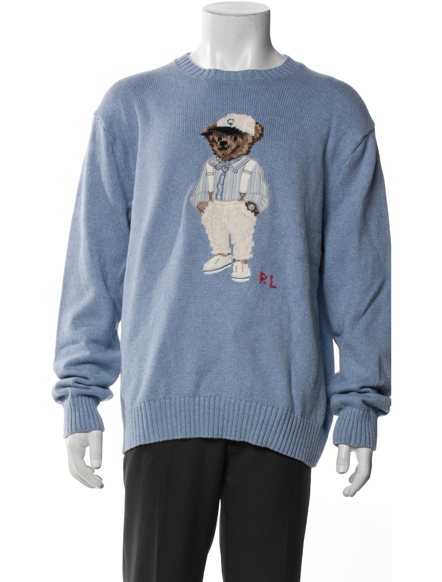 Polo Ralph Lauren Graphic Print Crew Neck Pullover