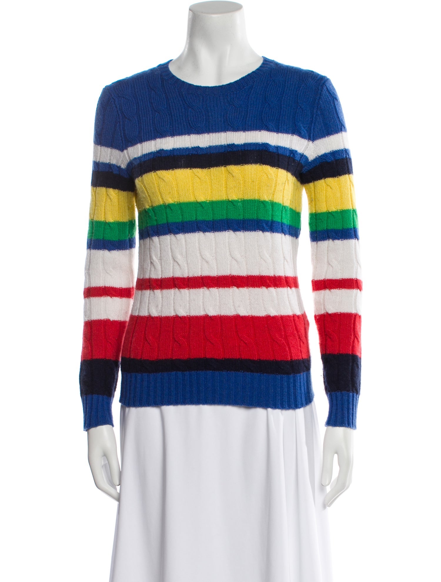Polo Ralph Lauren Cashmere Striped Sweater