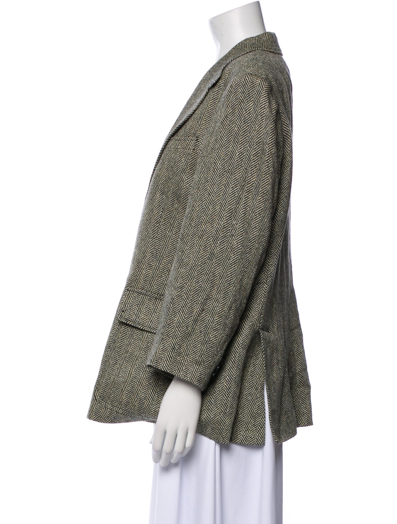 Polo Ralph Lauren Linen Plaid Print Blazer