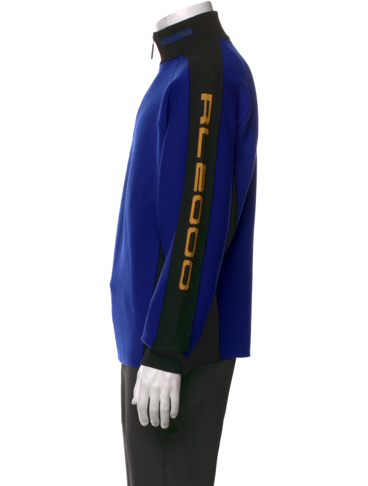 Polo Ralph Lauren Wool Colorblock Pattern Pullover