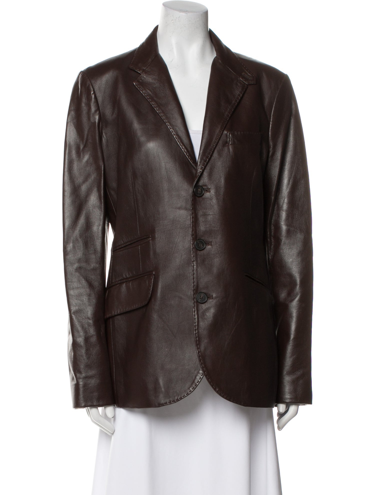 Polo Ralph Lauren Lamb Leather Blazer