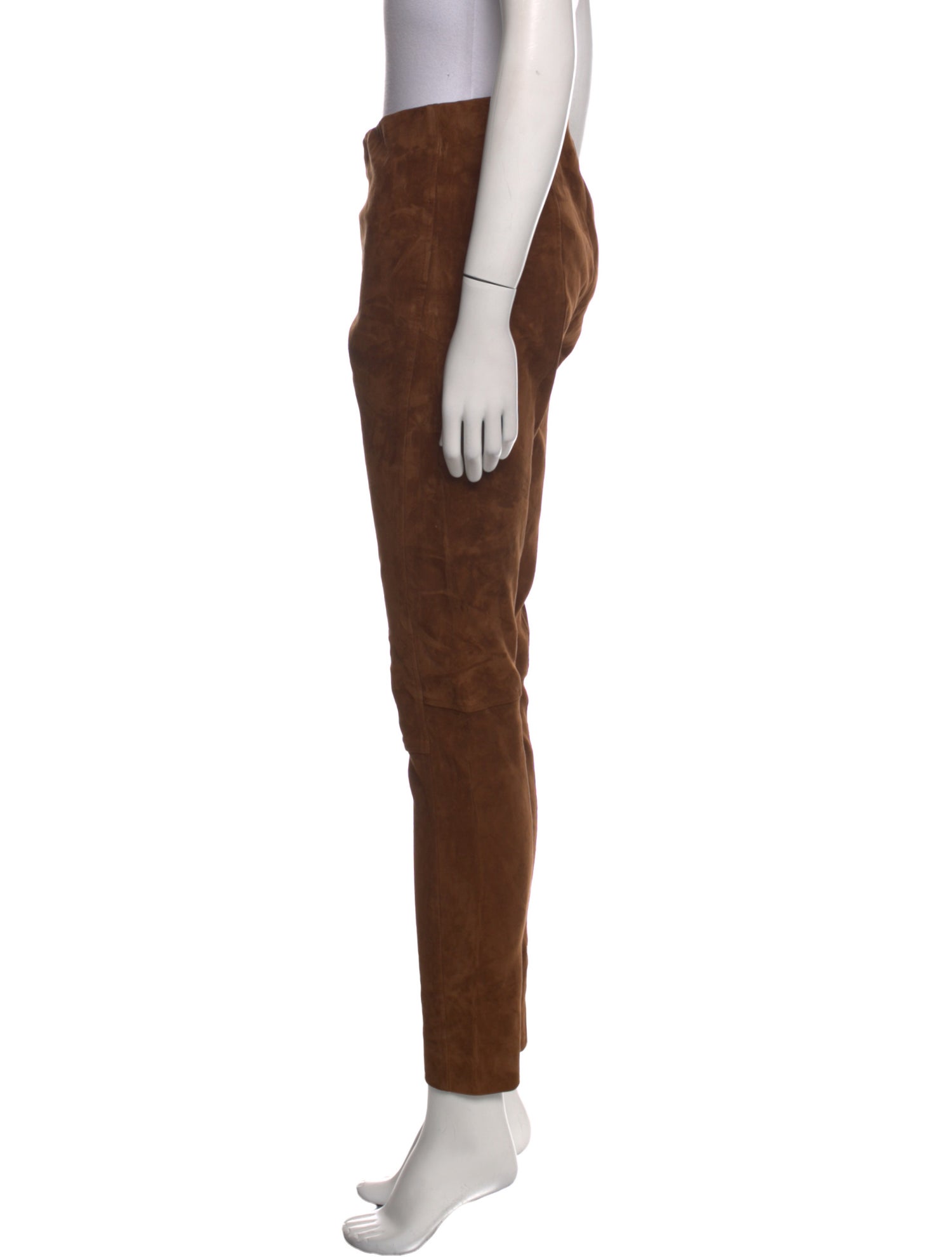 Polo Ralph Lauren Suede Skinny Leg Pants