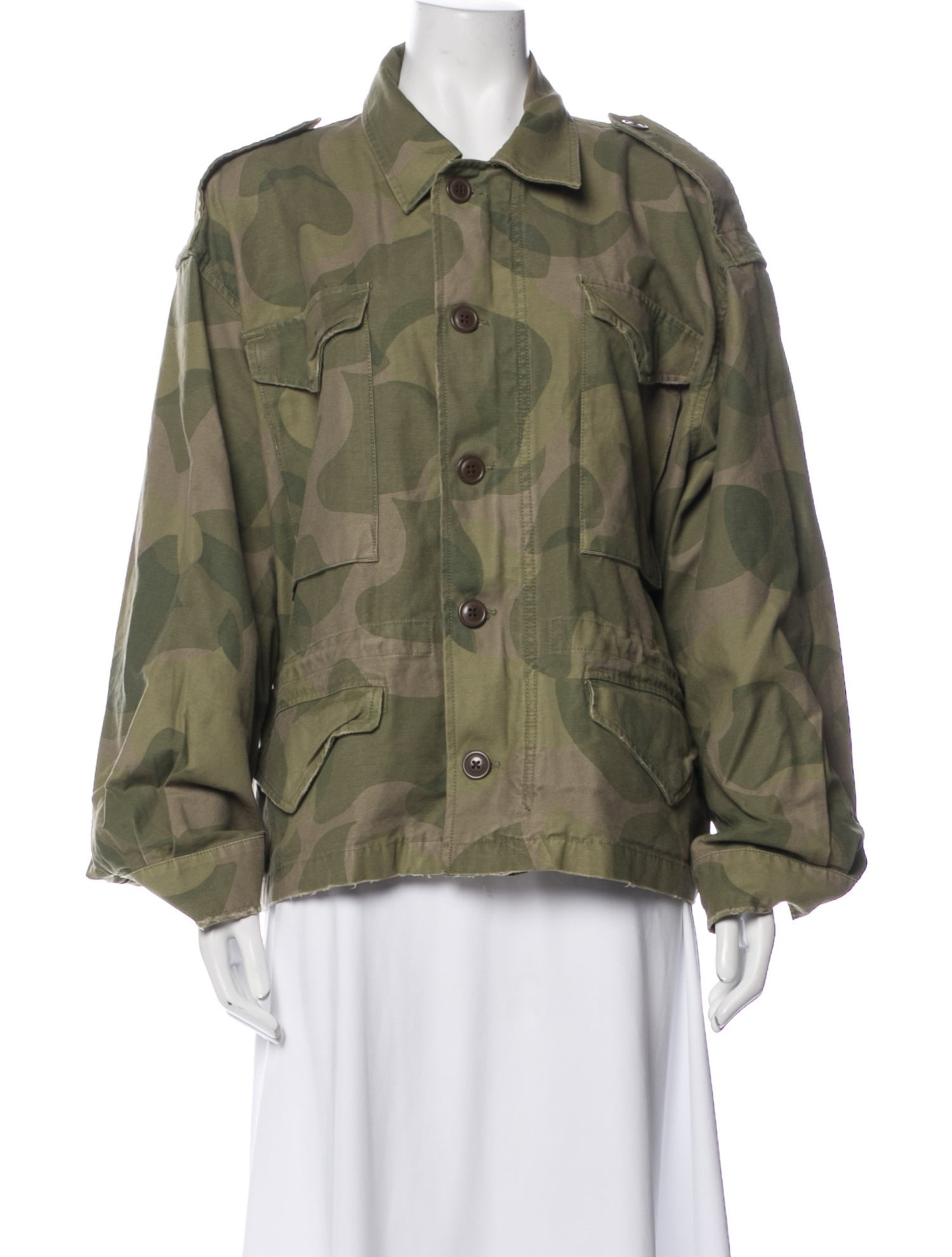 Polo Ralph Lauren Camouflage Print Utility Jacket