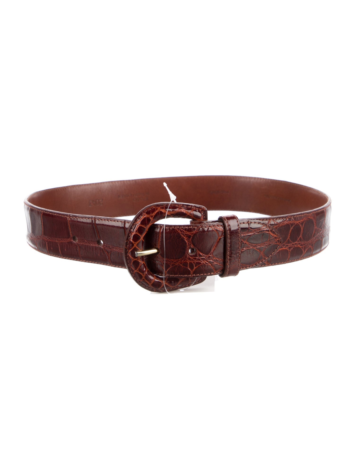 Polo Ralph Lauren Embossed Leather Belt