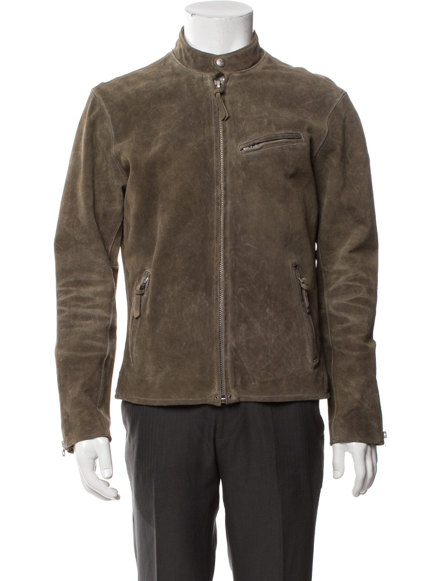 Polo Ralph Lauren Suede Moto Jacket