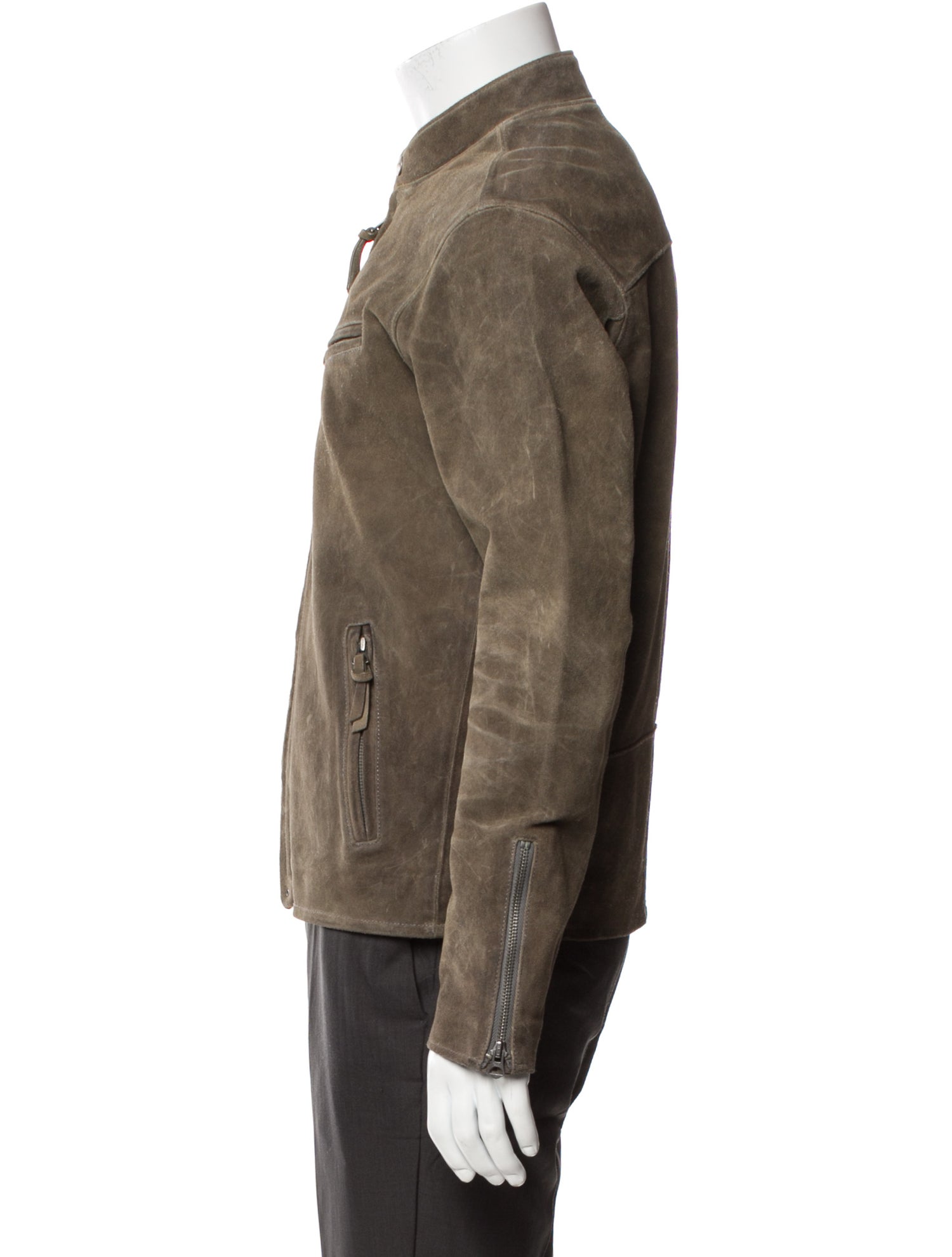 Polo Ralph Lauren Suede Moto Jacket