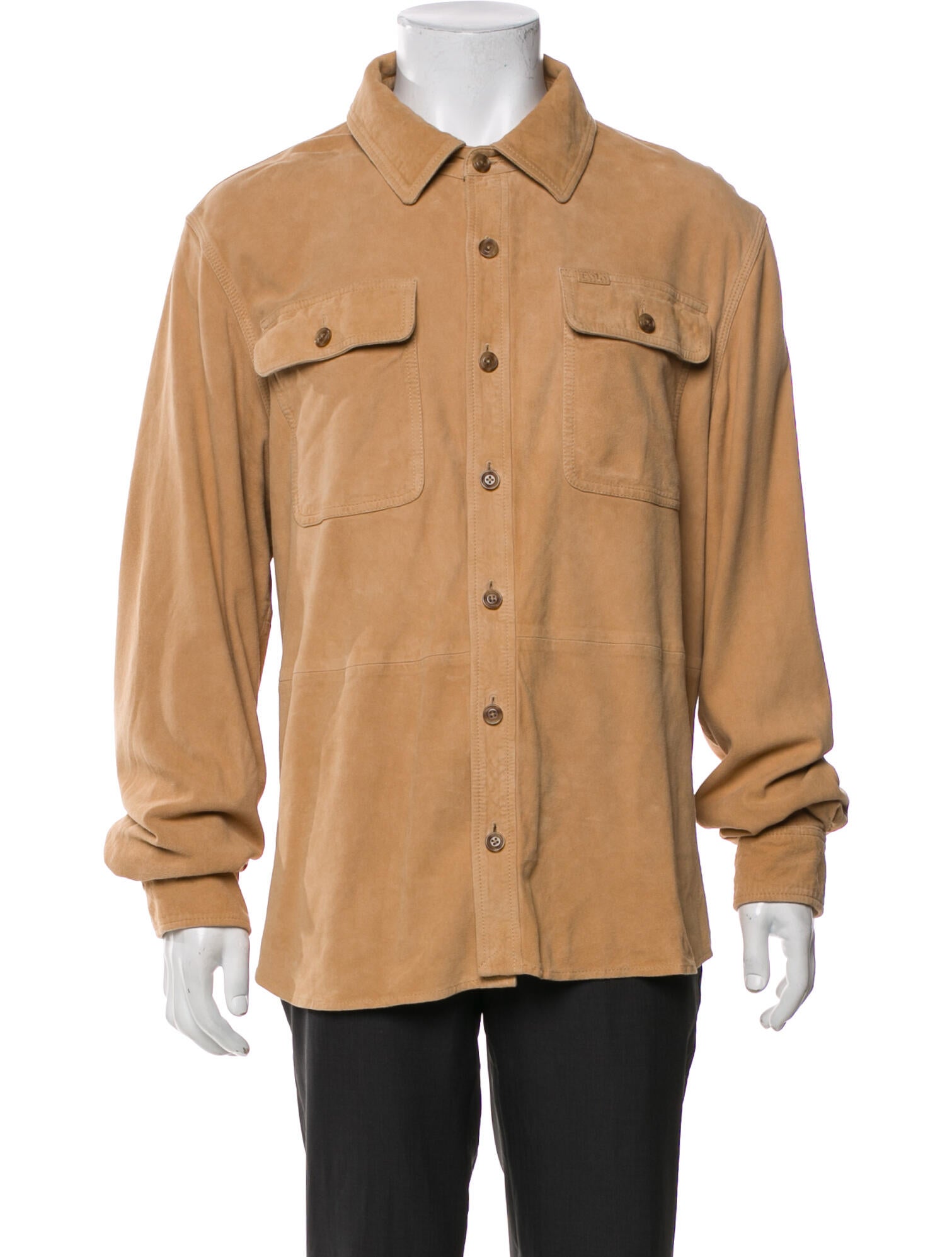 Polo Ralph Lauren Suede Trucker Jacket