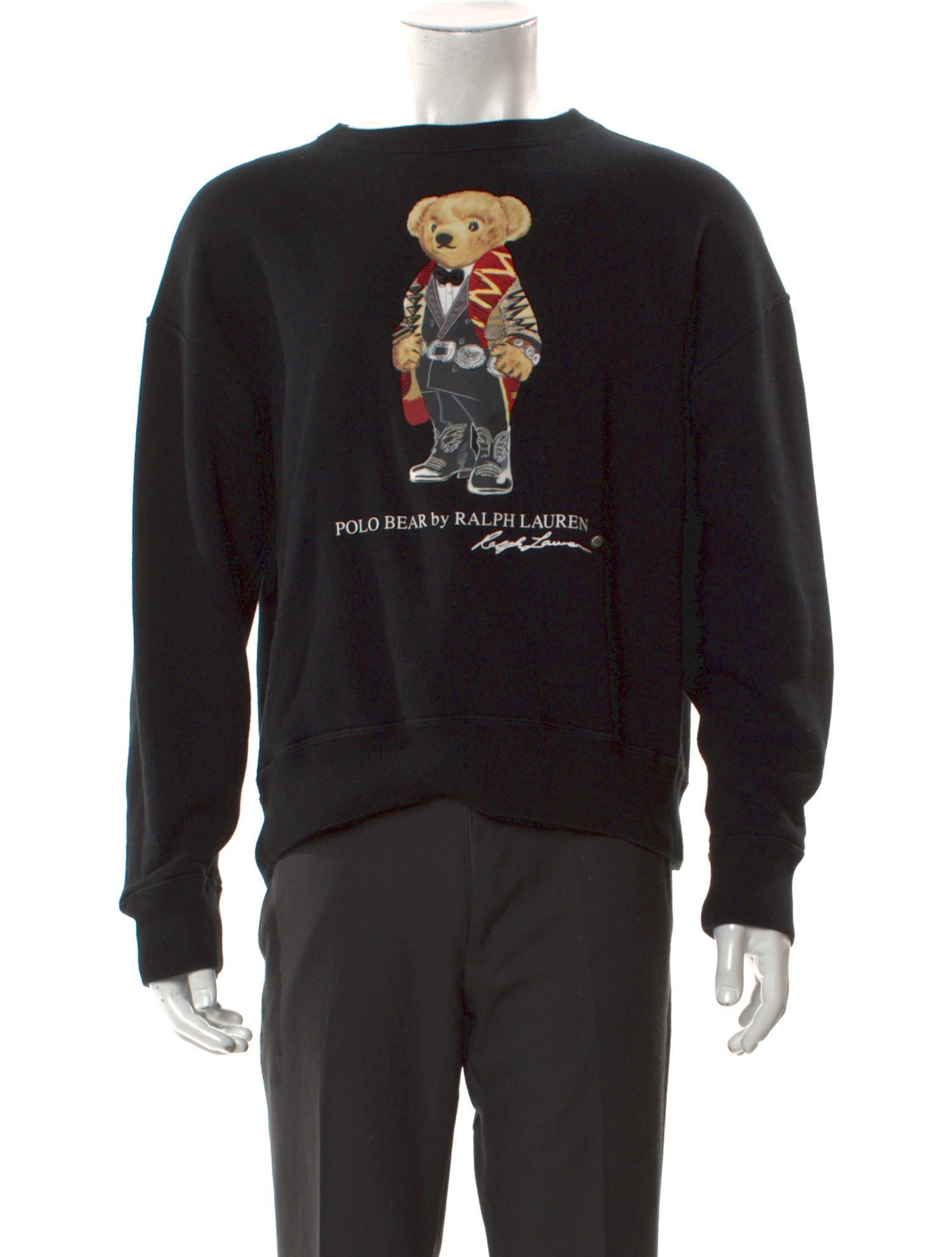 Polo Ralph Lauren Graphic Print Crew Neck Sweatshirt