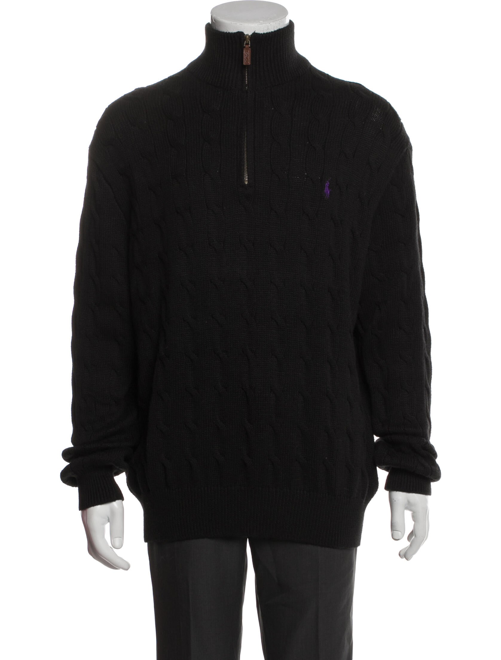 Polo Ralph Lauren Mock Neck Long Sleeve Pullover