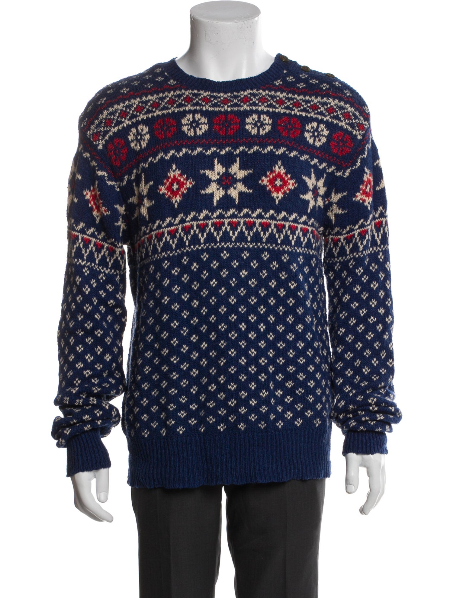 Polo Ralph Lauren Printed Crew Neck Pullover