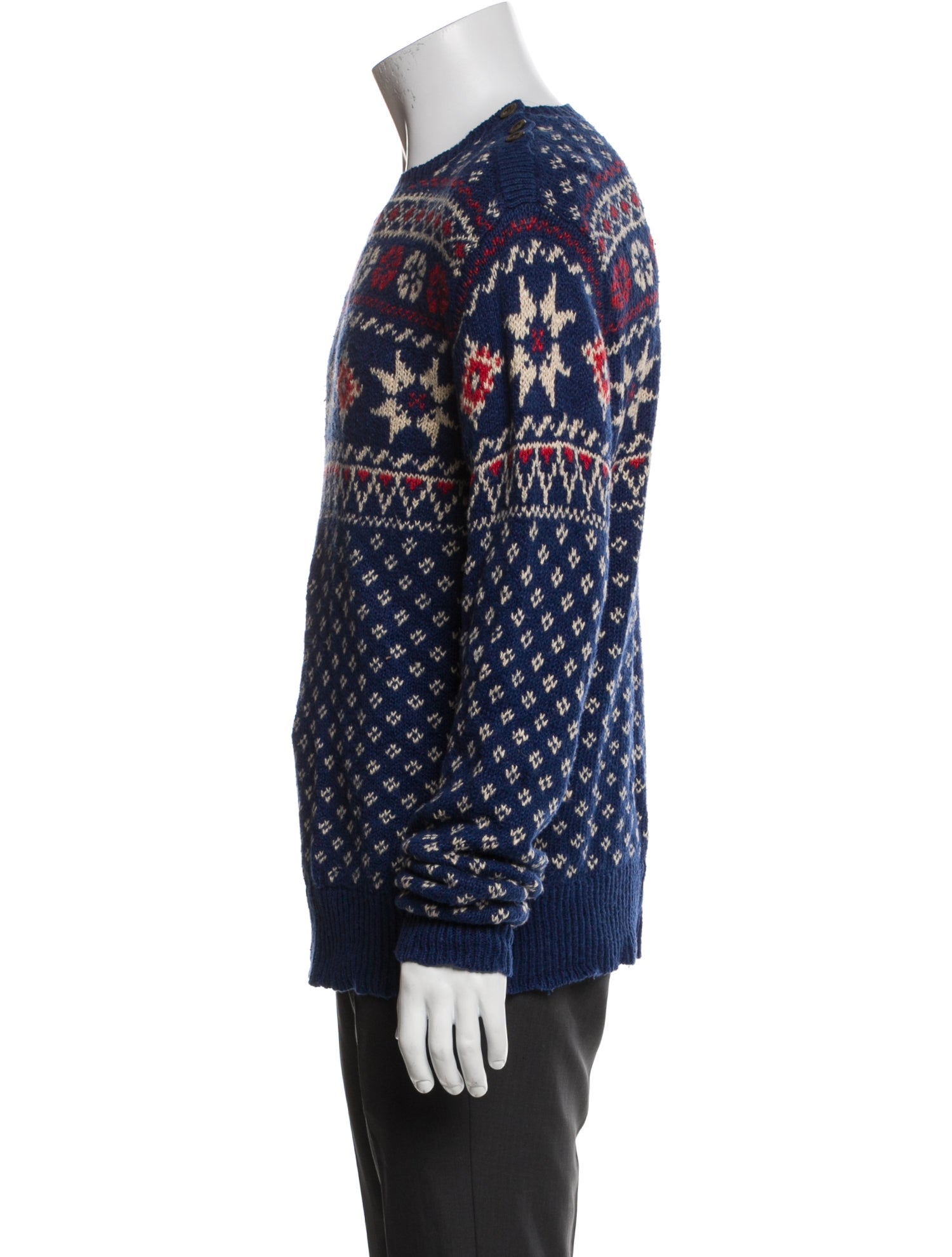 Polo Ralph Lauren Printed Crew Neck Pullover
