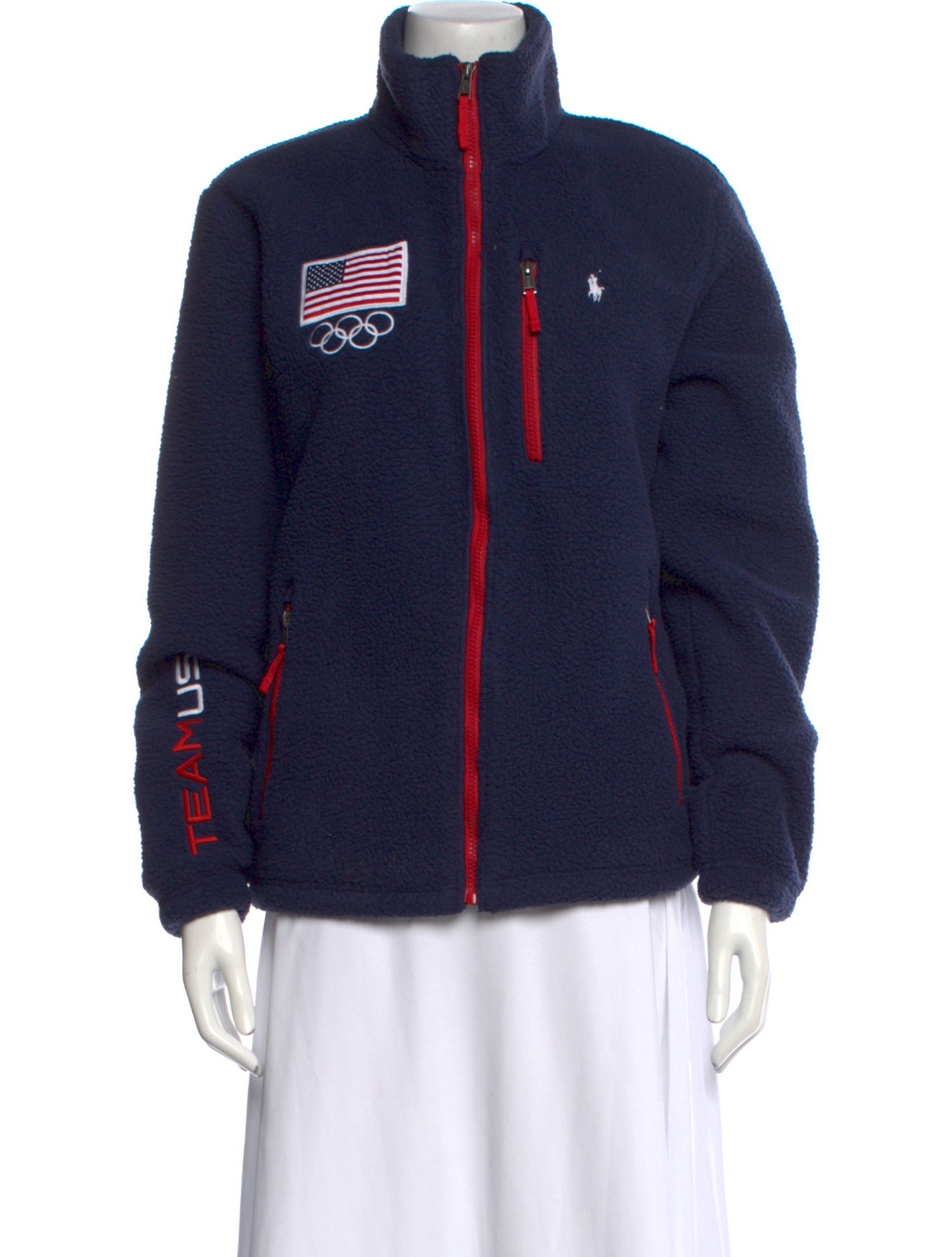 Polo Ralph Lauren Graphic Print Turtleneck Sweatshirt