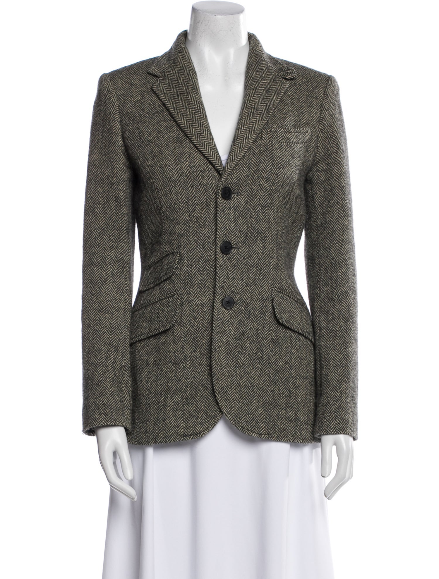 Polo Ralph Lauren Wool Printed Blazer