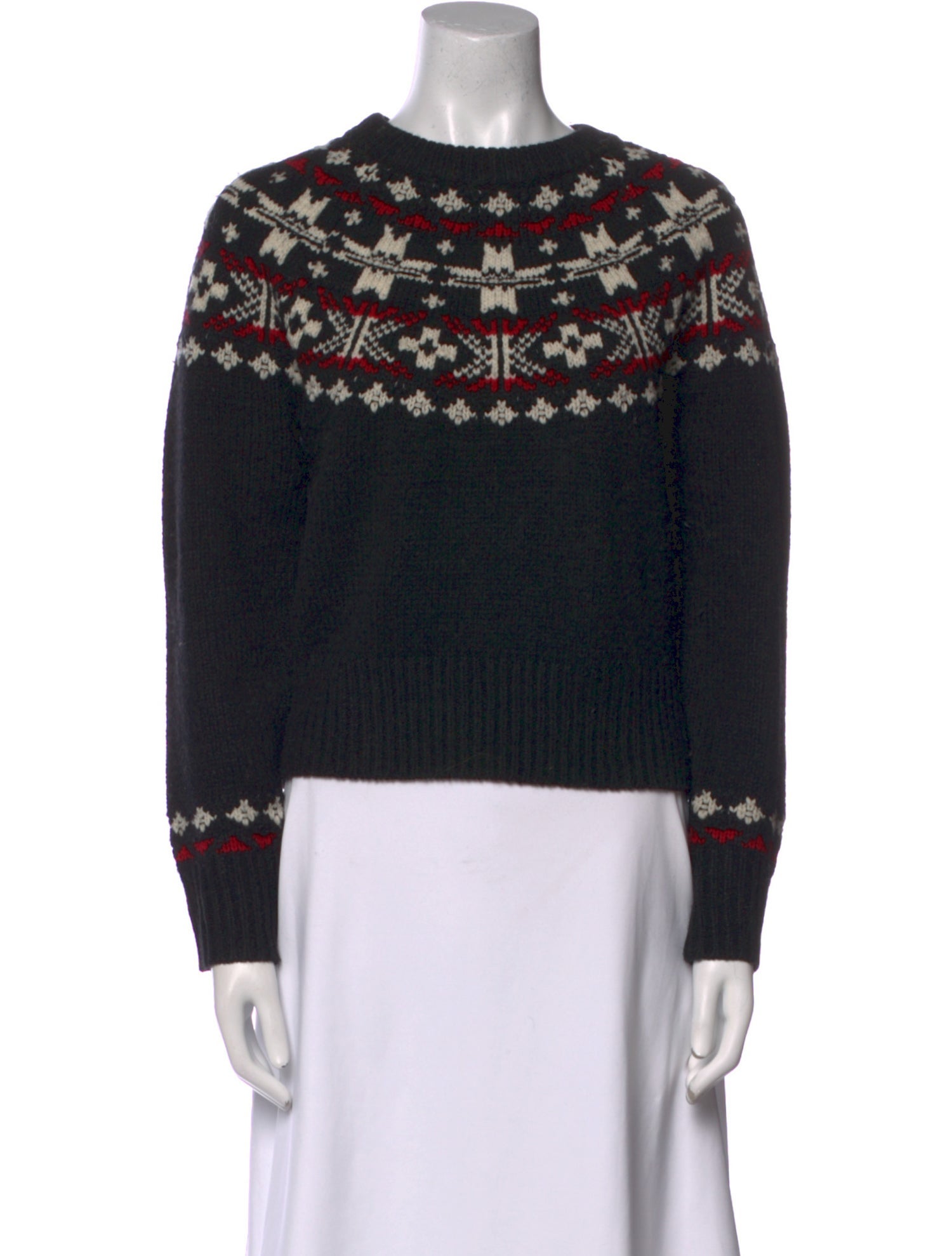 Polo Ralph Lauren Wool Printed Sweater