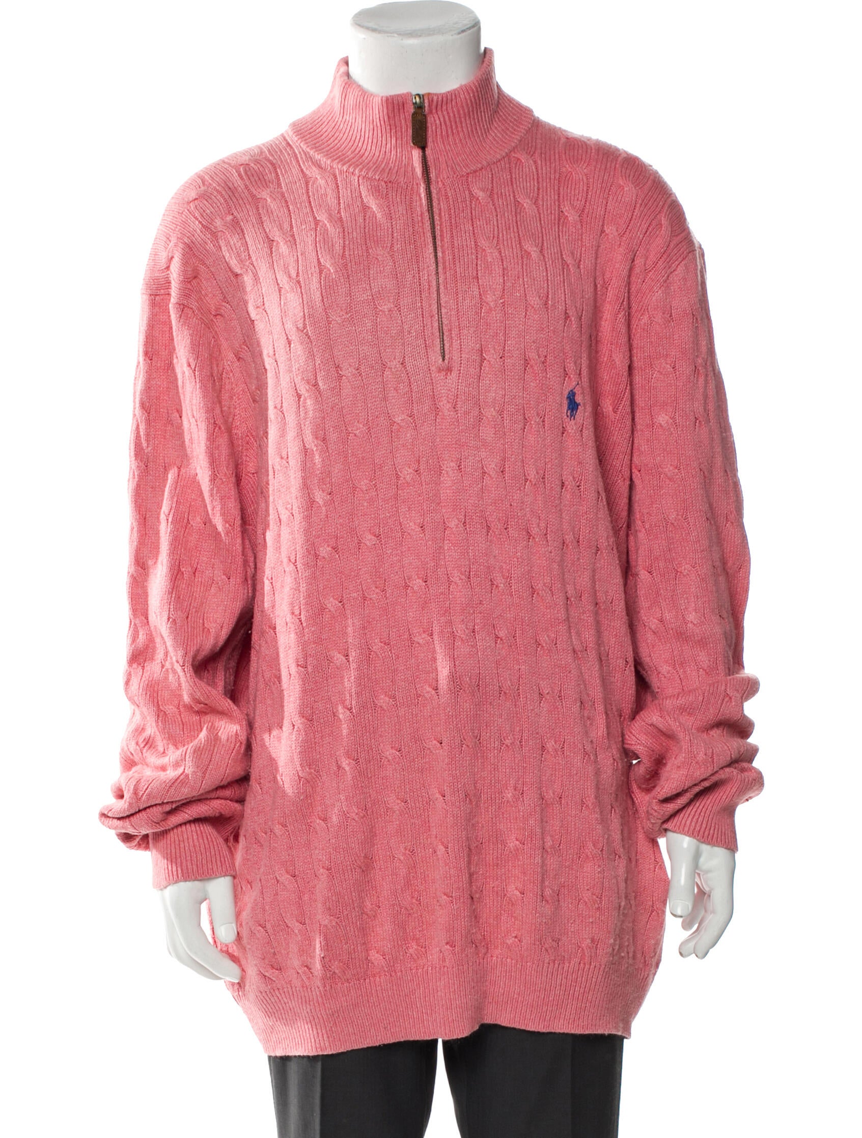 Polo Ralph Lauren Silk Turtleneck Polo Sweater