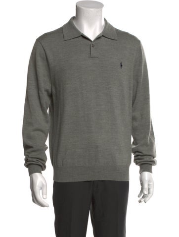 Polo Ralph Lauren Sweaters Merino Wool Mock Neck Sweater L