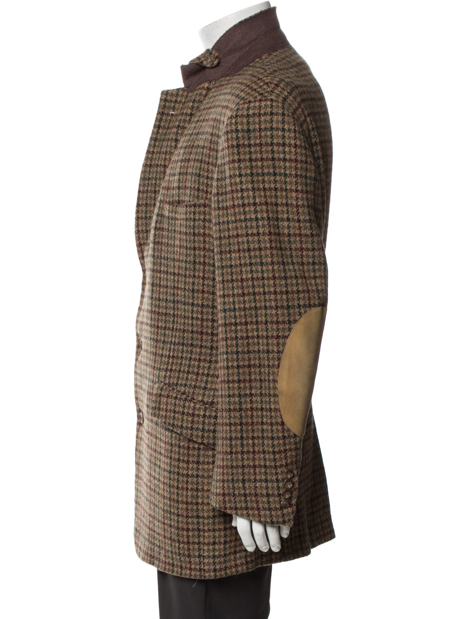 Polo Ralph Lauren Plaid Print Peacoat