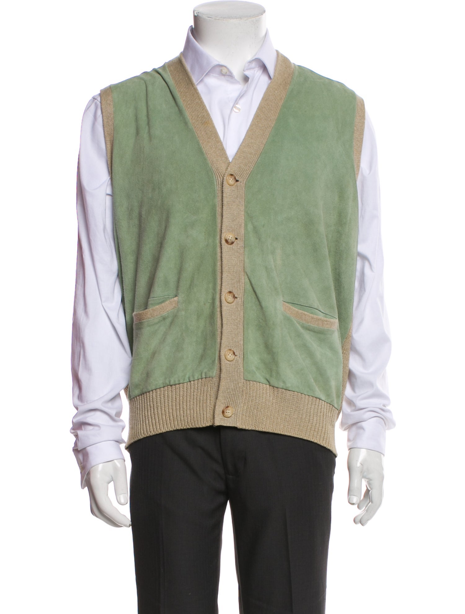 Polo Ralph Lauren Striped V-Neck Sweater Vest