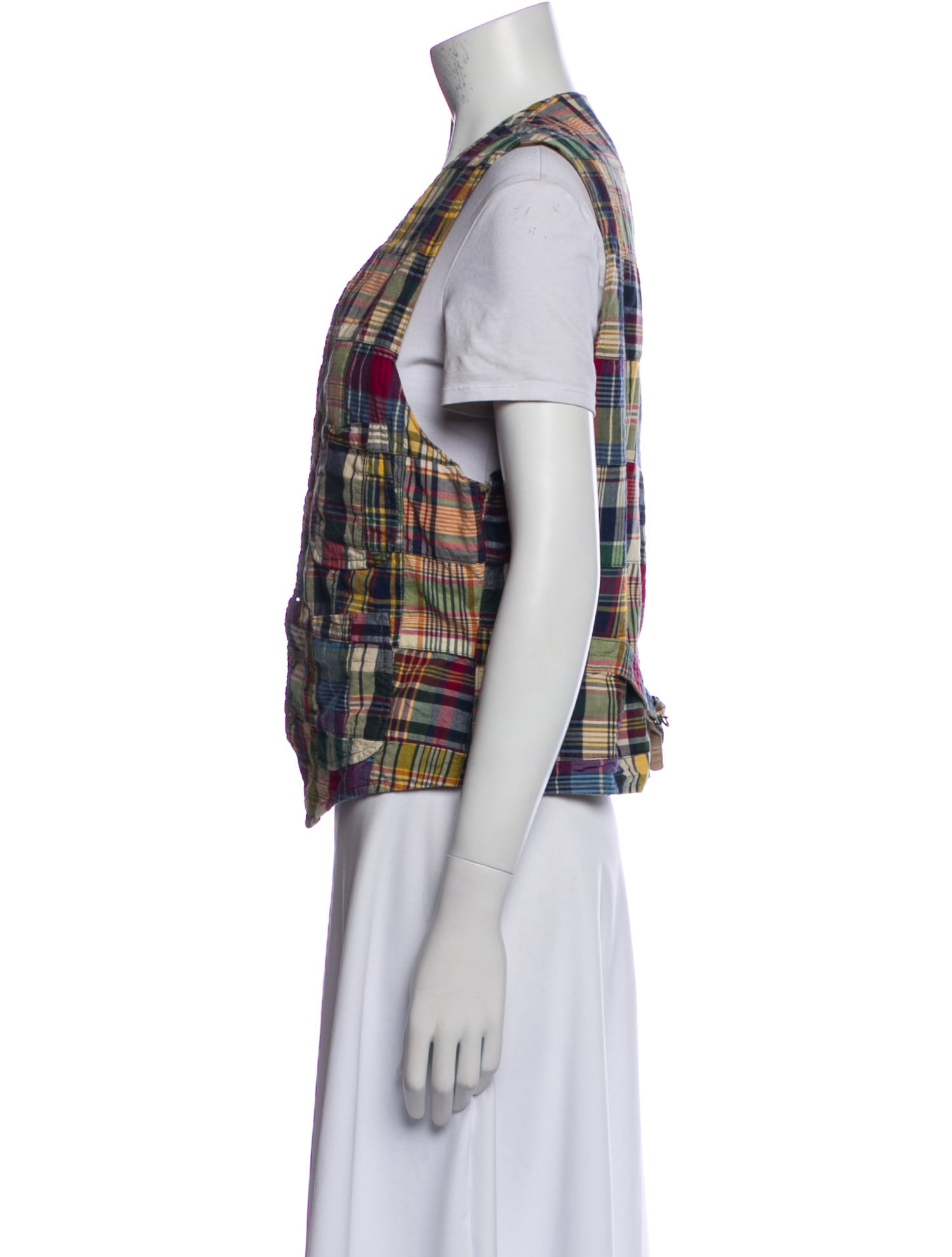 Polo Ralph Lauren Plaid Print Vest