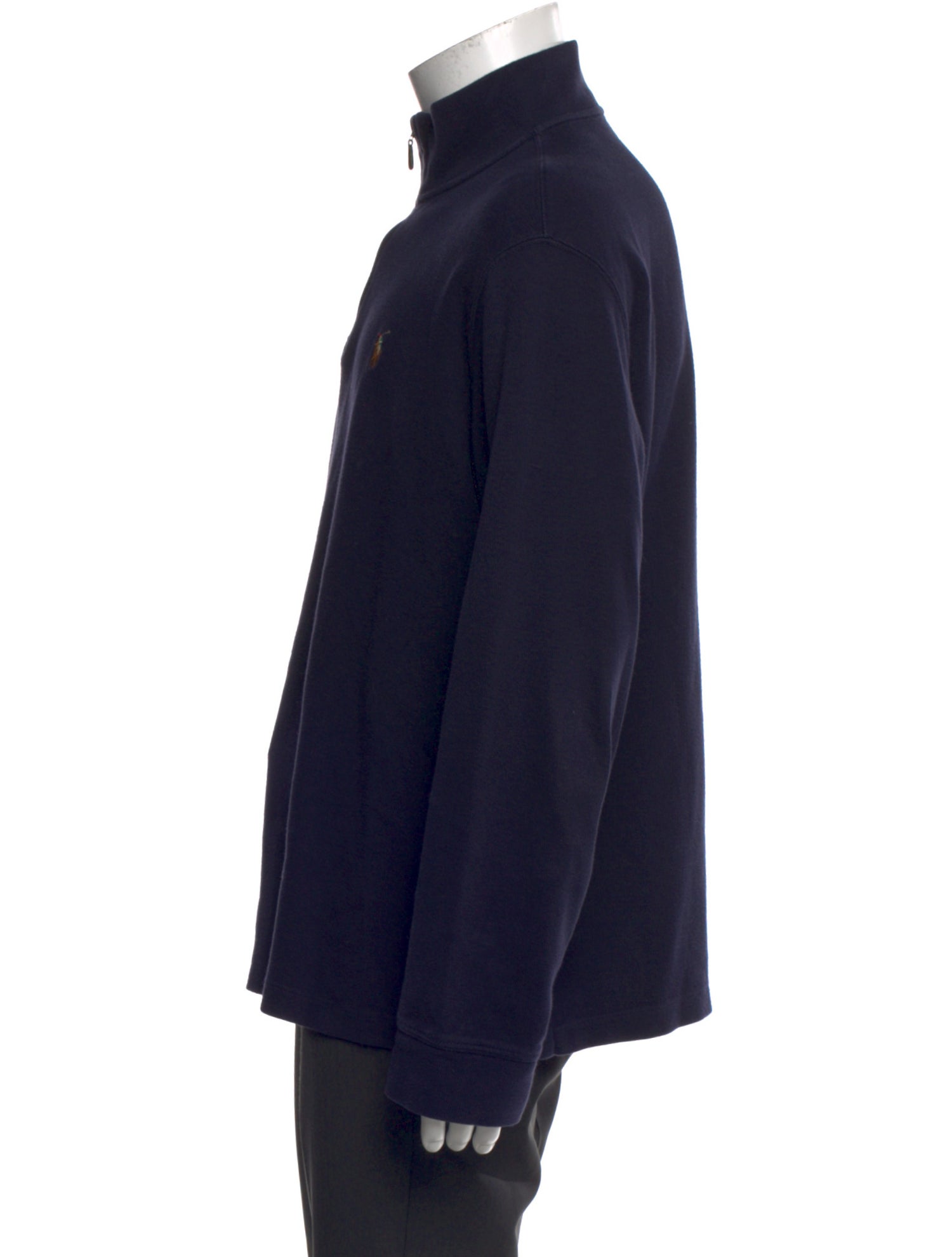 Polo Ralph Lauren Graphic Print Mock Neck Sweatshirt