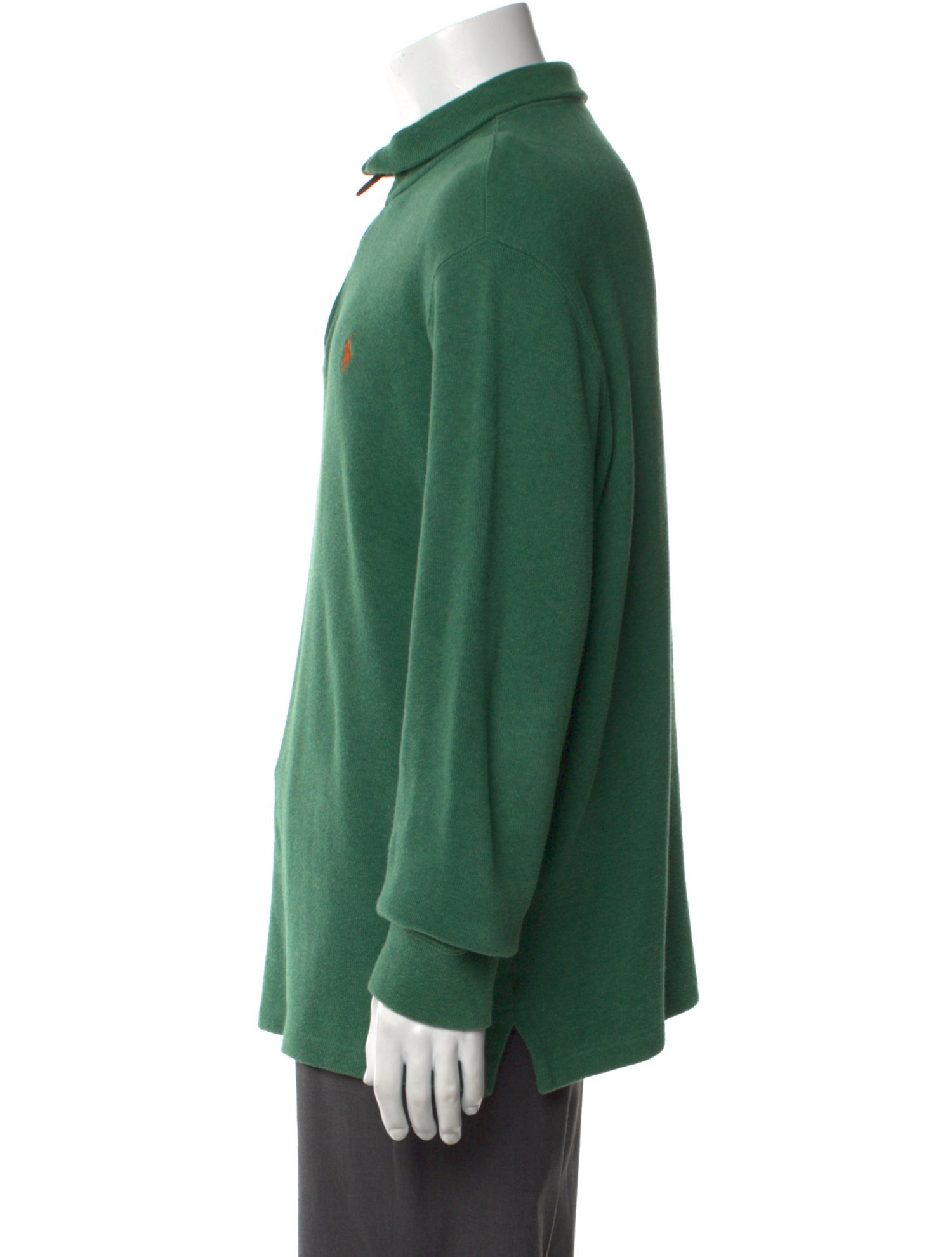 Polo Ralph Lauren Mock Neck Long Sleeve Polo Sweater