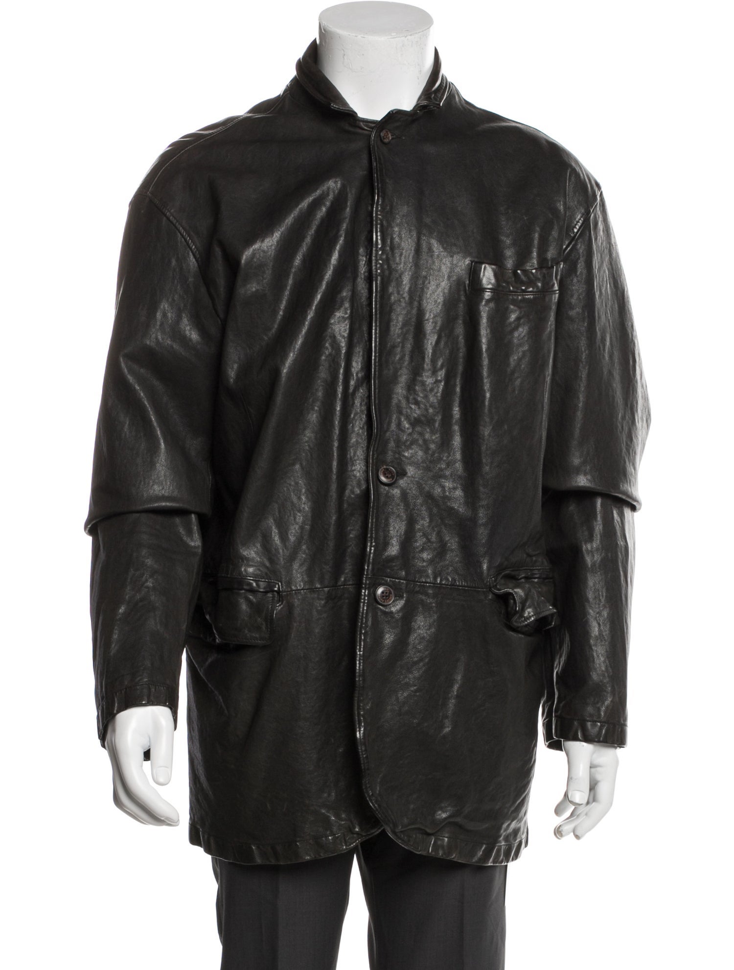 Polo Ralph Lauren Leather Utility Jacket